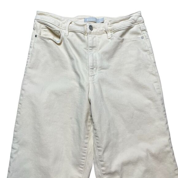 ATHLETA Flex Straight Leg Ankle Jean in Bone Size 10 - Picture 5 of 8